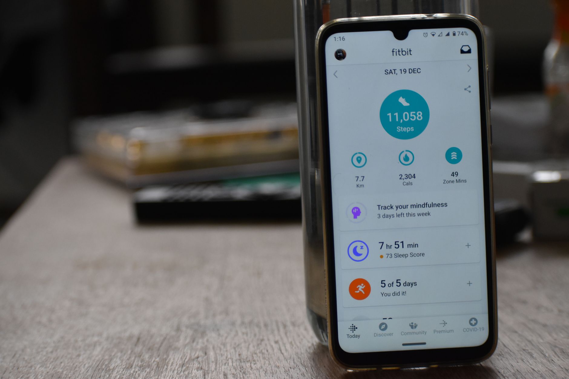 Fitbit Edge tracker